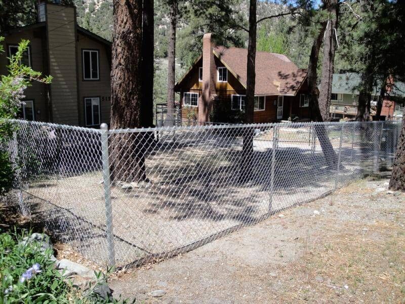 Security Chain Link Fencing in Wrightwood