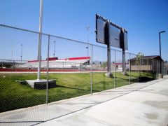 Football Field Fence, Commercial Fencing, Football Field Security