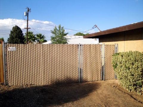 Privacy Fence Chain Link