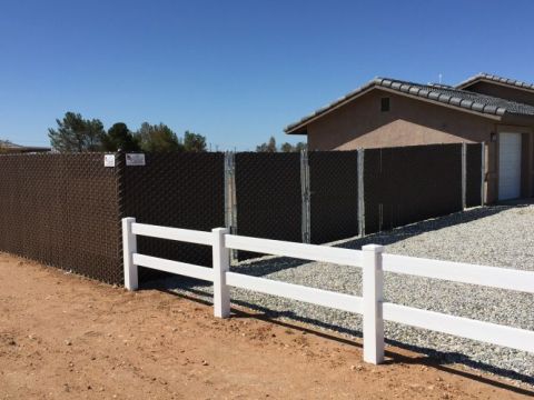 Privacy Chain Link Fence Victorville