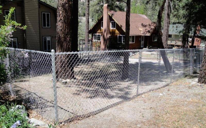 Security Chain Link Fencing in Wrightwood