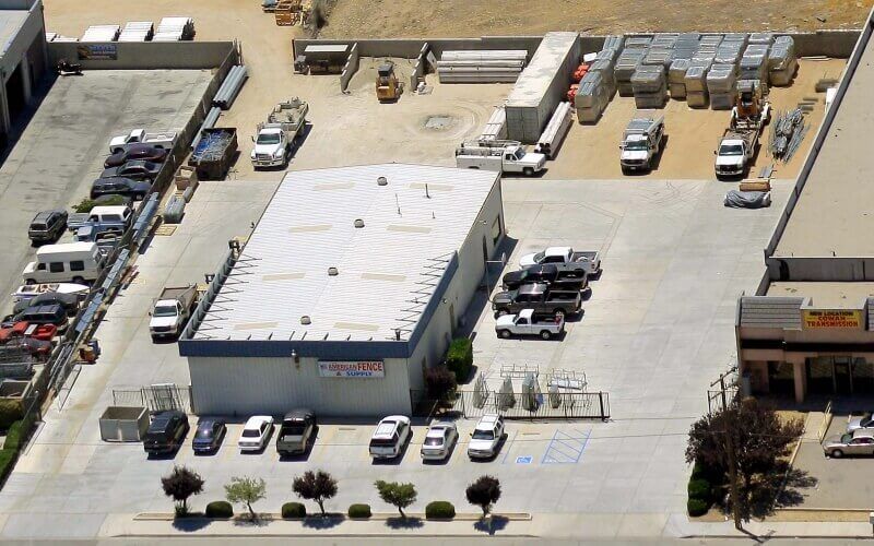 Arial view of our Hesperia, CA Warehouse