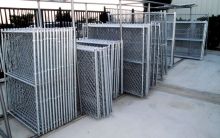 We carry an assortment of stock size chain link gates